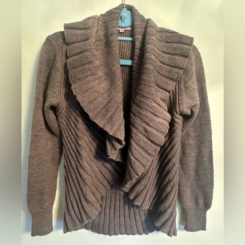 Italian Shawl Cardigan Sweater